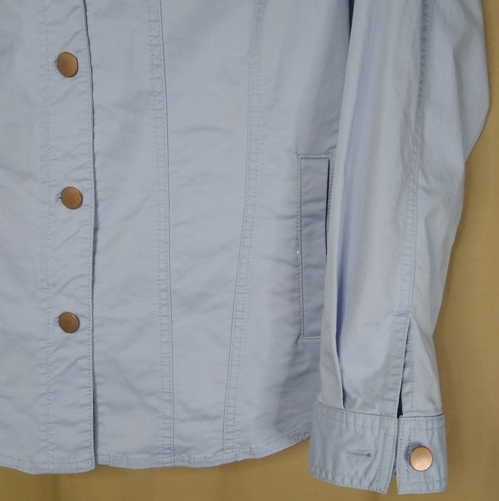 Pendleton Light Blue Button Up Trucker Jacket Sha… - image 6